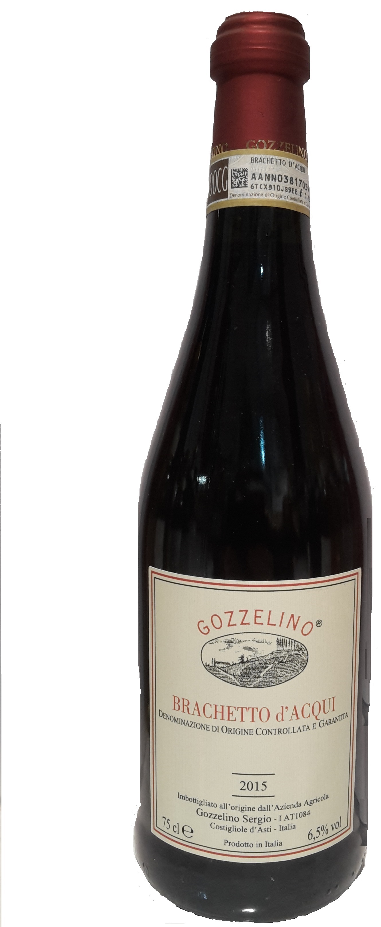 BRACHETTO D'ACQUI DOCG 2019 "SPEDIZIONE MINIMO 6 BOTTIGLIE ANCHE MISTE CON ALTRI VINI"